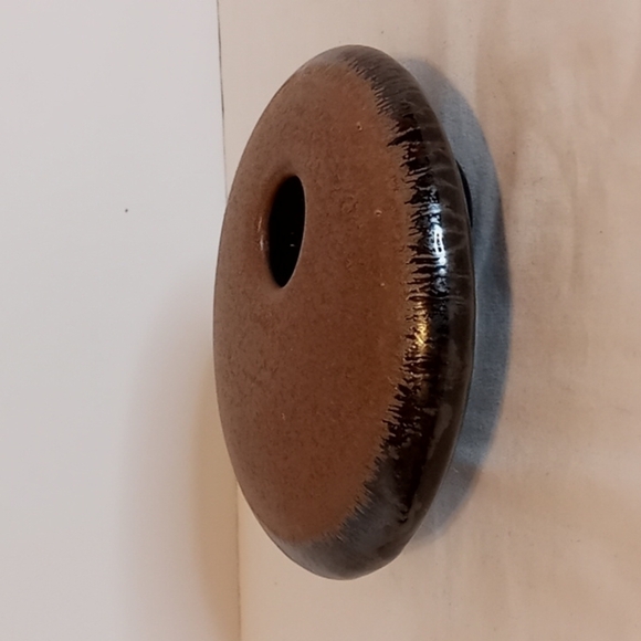 coyote Roadhouse Art Pottery Collectible Flower Frog Utsuwa Mark - Picture 4 of 7